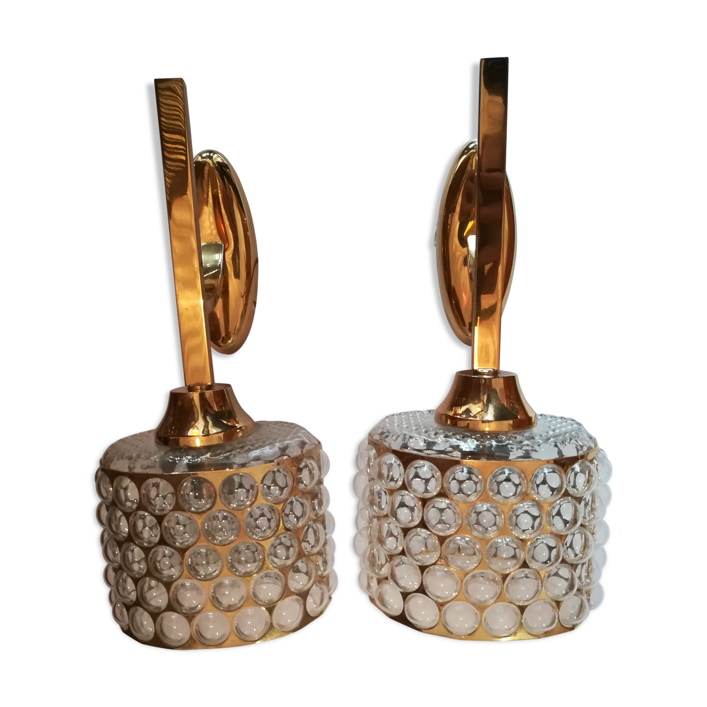 Appliques en  verre