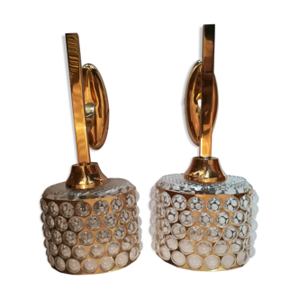 Appliques en  verre
