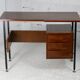 Bureau en bois léger, France, circa 1950