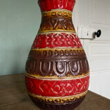 Vase Bay Scheurich Fat Lava West Germany 12 25
