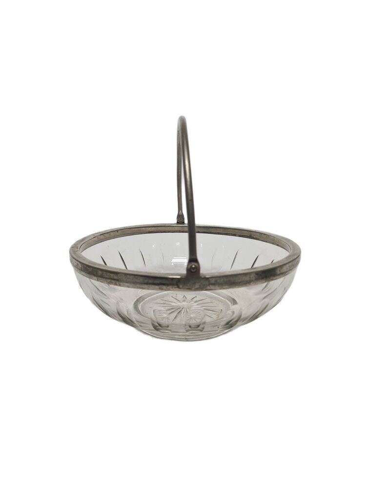 Art Nouveau fruit basket, 1890s