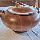 Soupière, légumier, plat de service en grès de saint Amand de Puisaye.