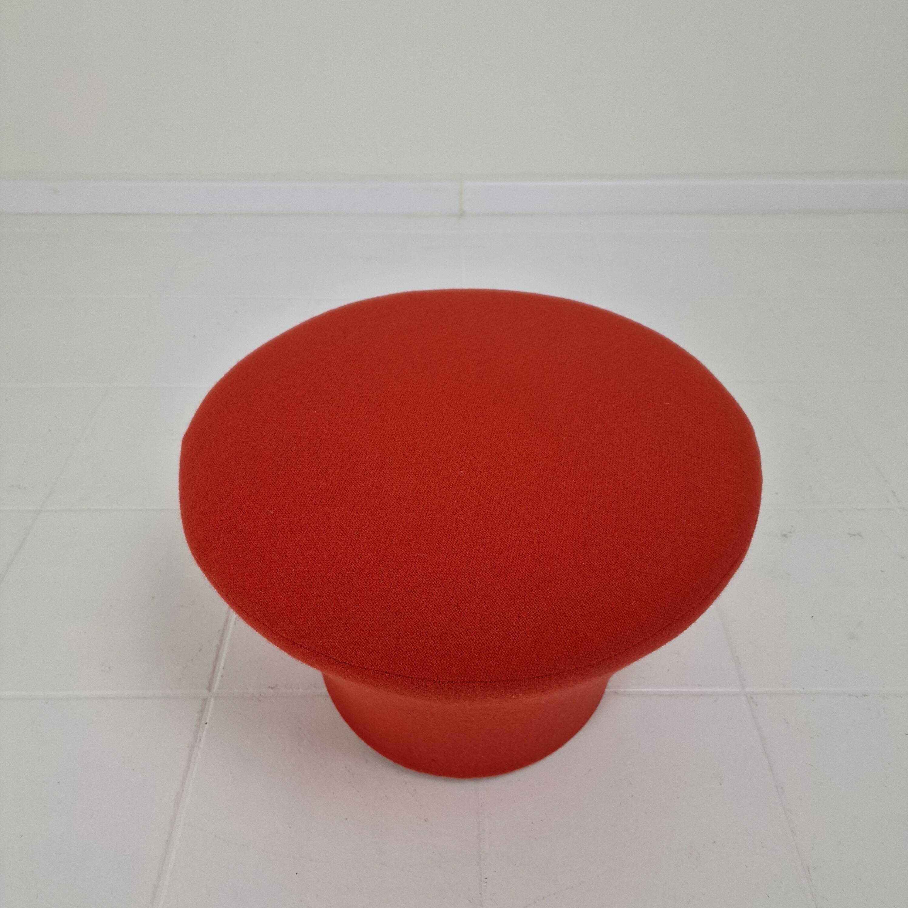 Mushroom Poof or Ottoman by Pierre Paulin for Artifort, 1970's