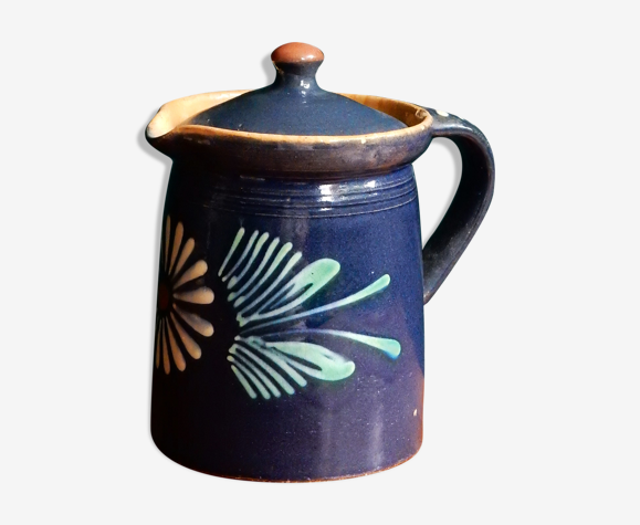 Pot artisanal alsacien en terre cuite