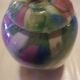 Multicoloured vase