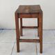 Old large vintage wooden stool for architect, painter, artist