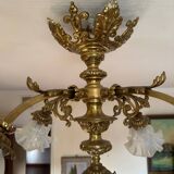 Lustre laiton style Napoleon