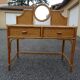 Dressing table in rattan and vintage bamboo year 60/70