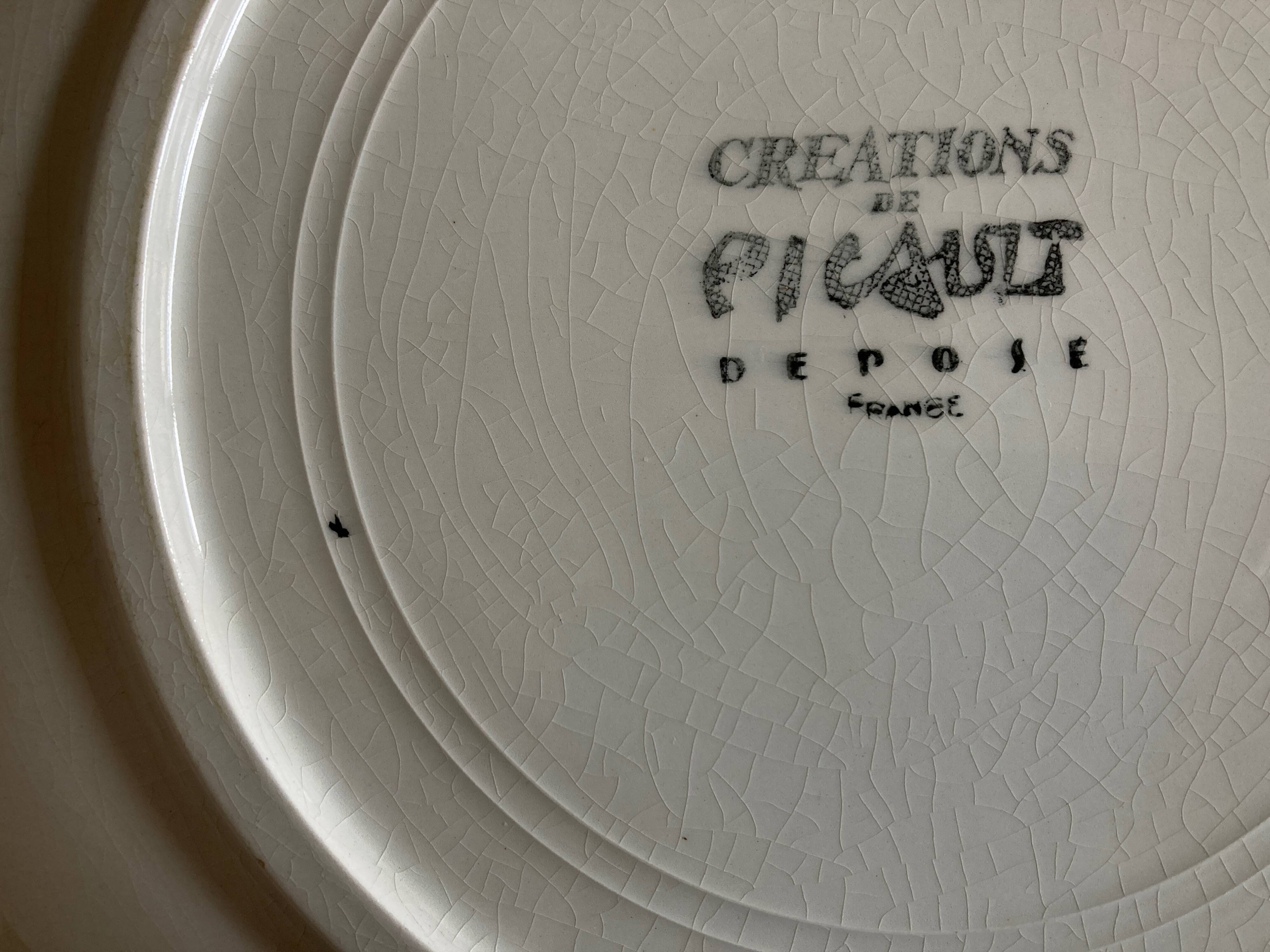 Bird dish designed by Robert Picault around 1973