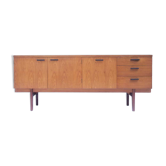 Vintage Scandinavian Uniflex Leather Enfilade