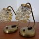 Amber Bubble Table Lamps by Richard Essig for Saku Leuchten, 1960s, Set of 2