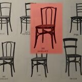 2 Cambier caned bistro chairs Belgium 1920 - No. 233 -