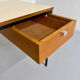 Vintage small desk designed by Pierre Paulin CM217 from the 1960s, wood and metal.