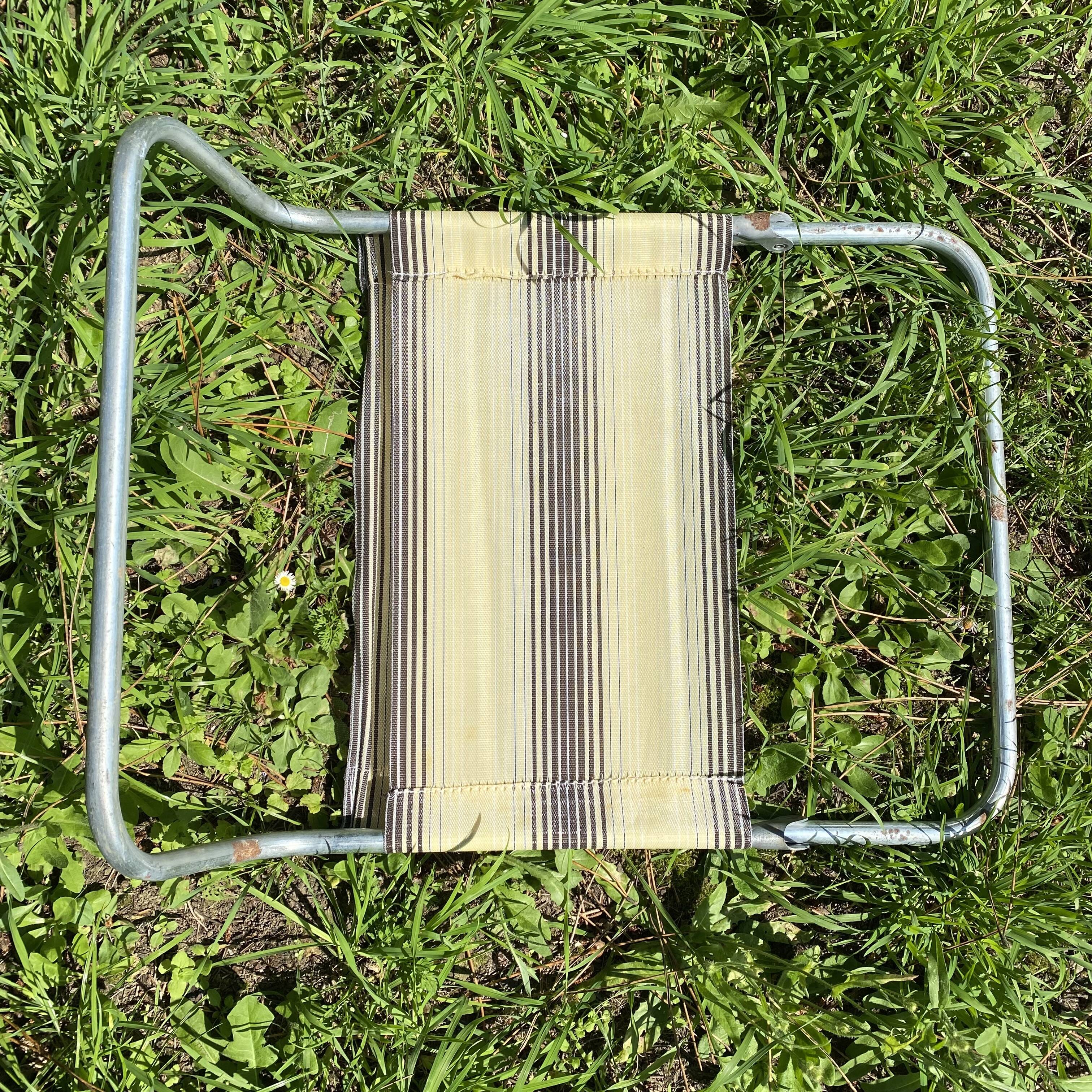 Beach chair, camping 70s