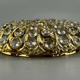 60s 70s lamp Peris Andreu S.A. Riper Plafoniere ceiling lamp Brass Glass