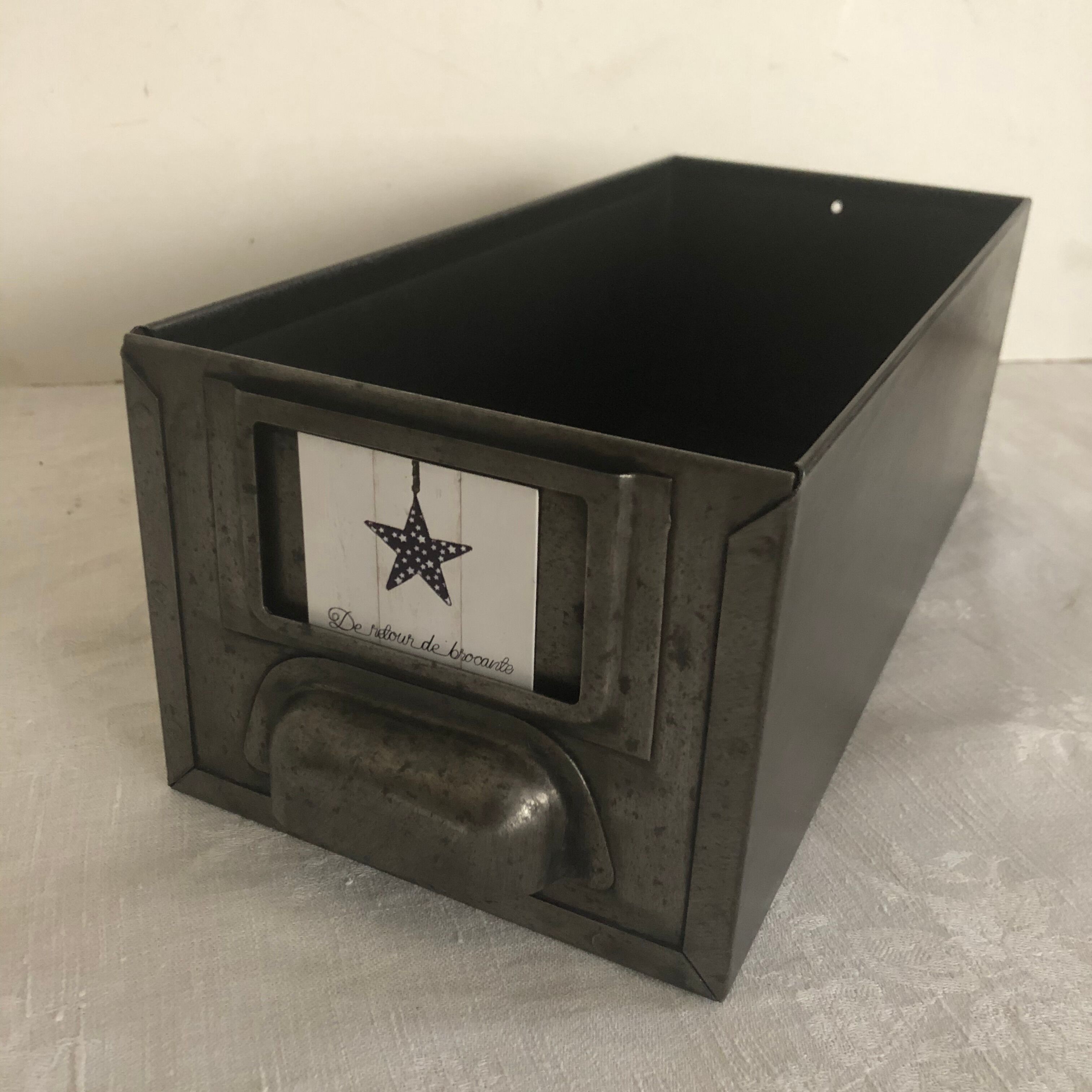 Pair of industrial drawers, workshop lockers