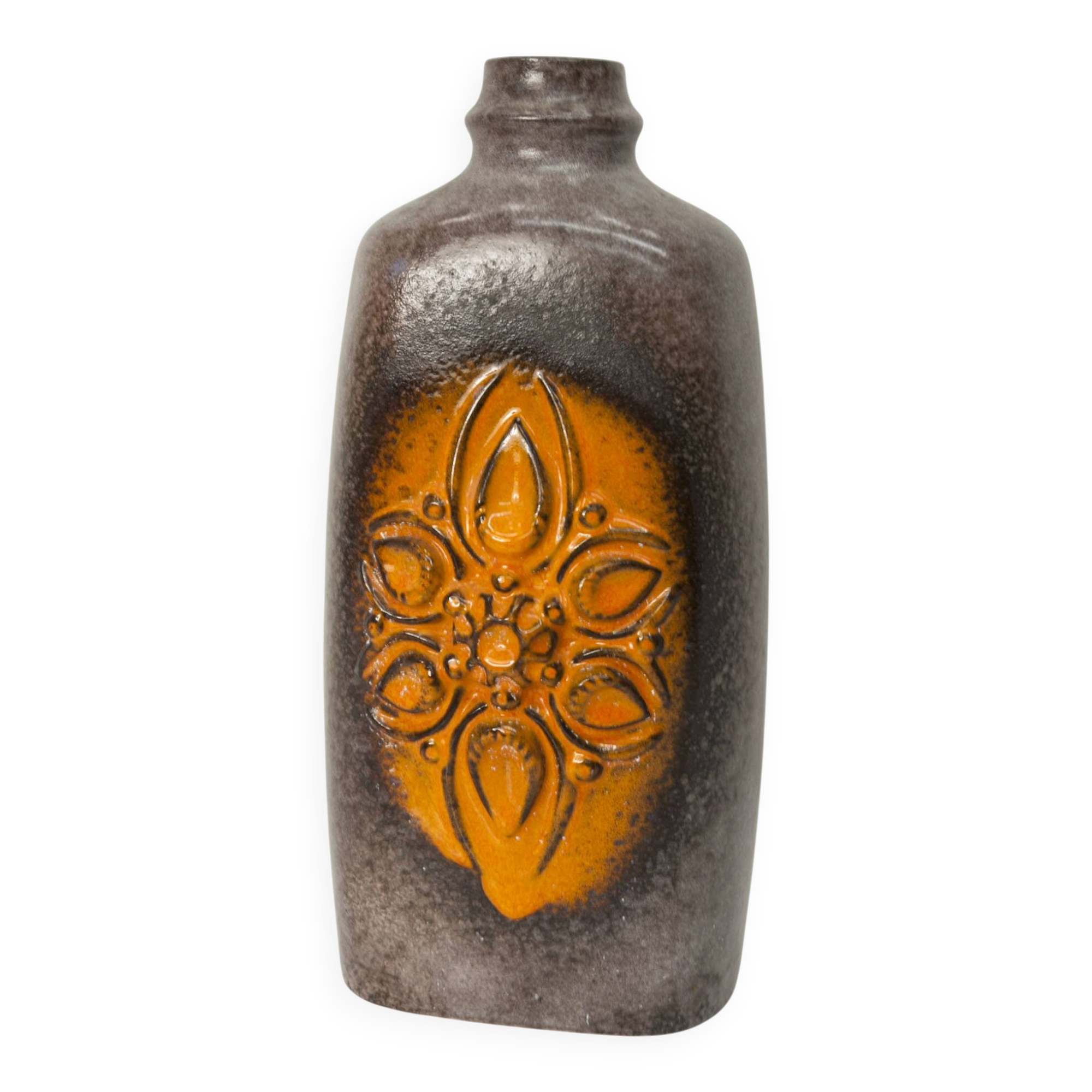 Ceramic vase Strehla Keramik, Germany 1960s, 30cm