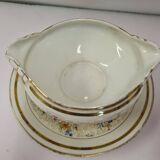 Limoges porcelain gravy boat