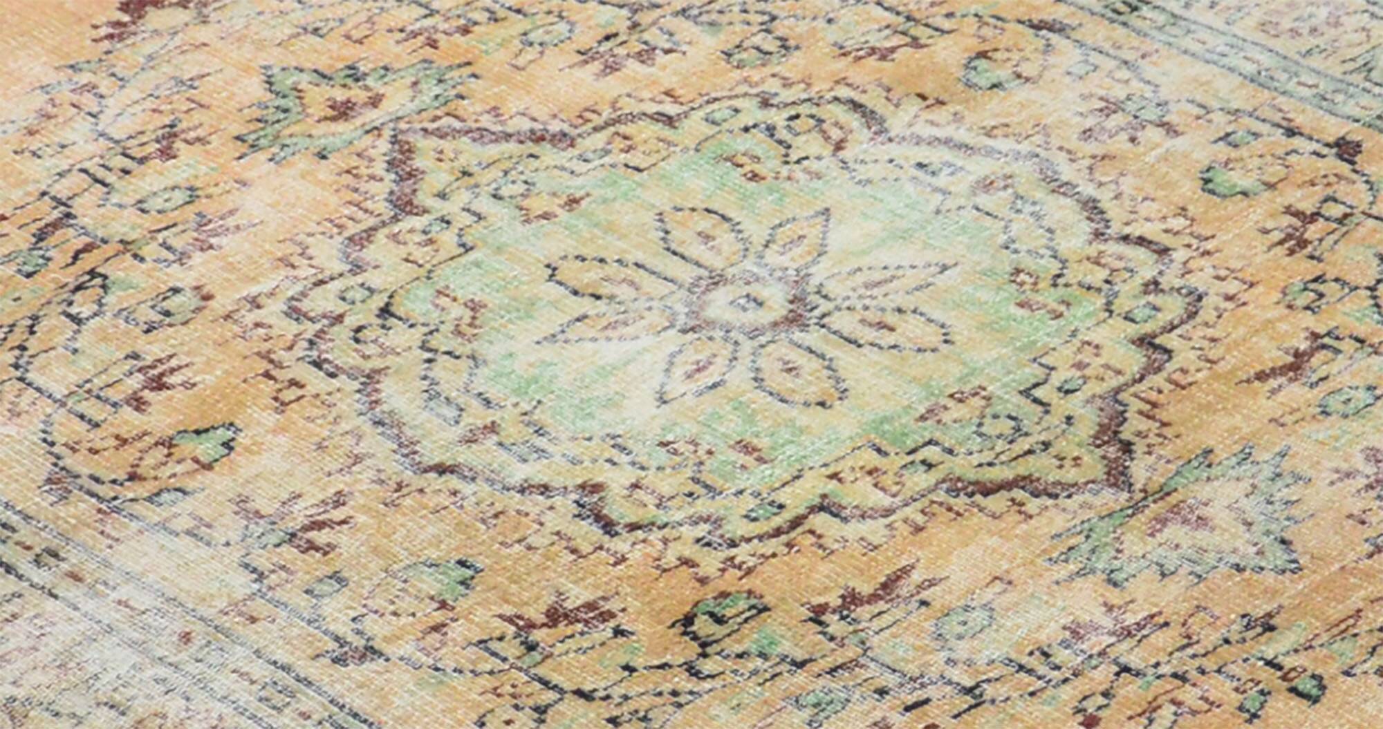 Turkish Anatolian Handmade Vintage Area Rug 267 cm x 160 cm