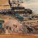 Jean Jacques GRUNENWALD (1911 - 1982) - Watercolor - Venice - 21x17 cm