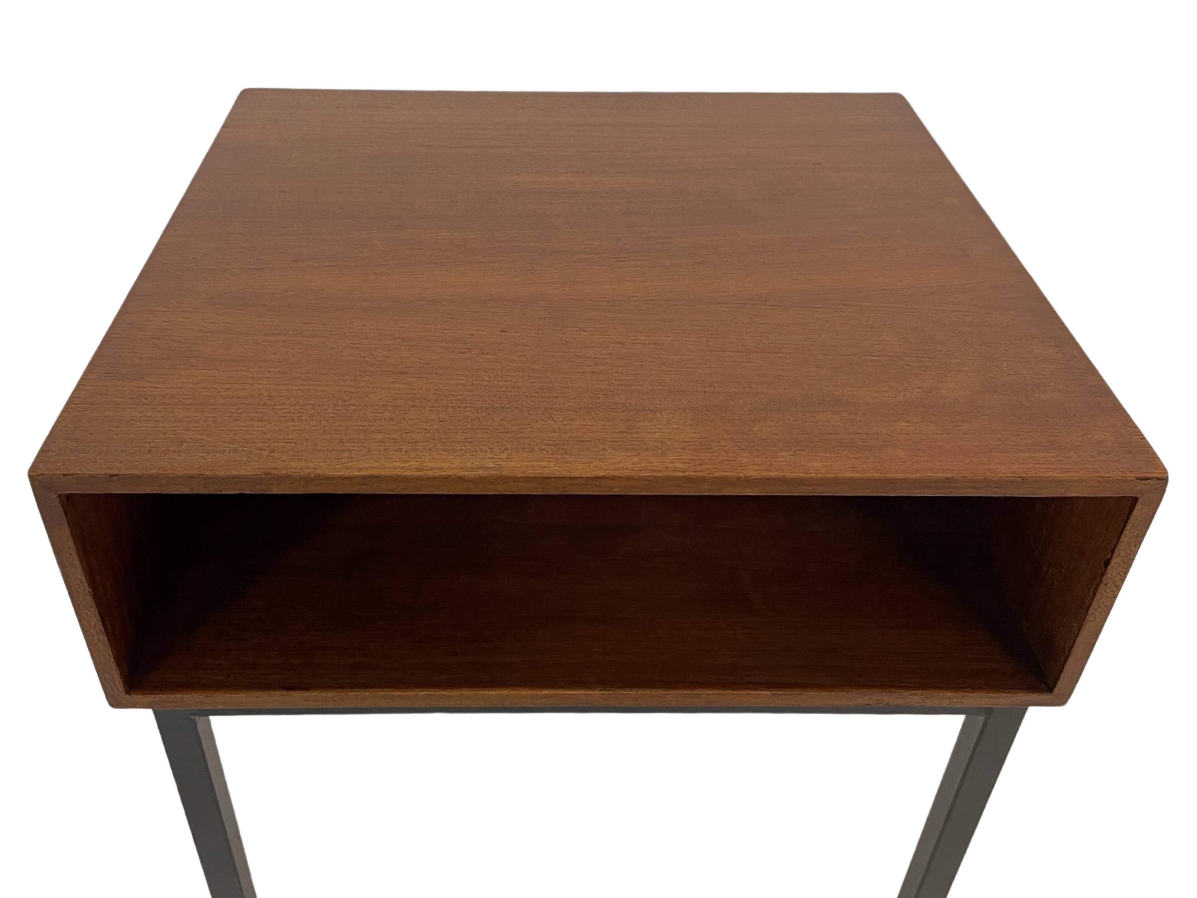 Vintage Pastoe bedside table side table 1960s teak veneer