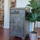 Vintage industrial furniture, metal and wood