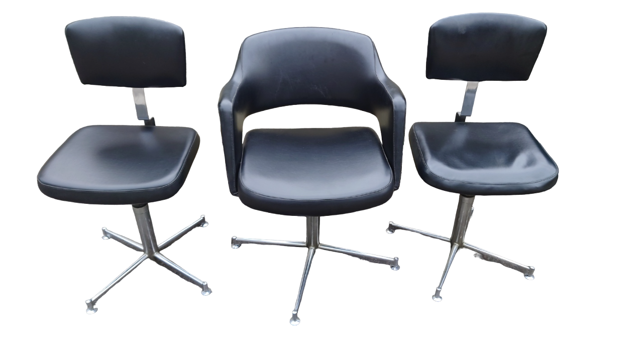 Desk 1960/1970 signed ciolino in accajou