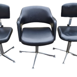 Desk 1960/1970 signed ciolino in accajou