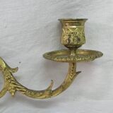 Pair of piano candle holders
