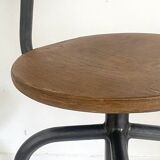 Tabouret haut industriel hauteur réglable