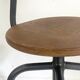 Tabouret haut industriel hauteur réglable