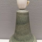 Large and beautiful table lamp in grey-green ceramic by Einar Johansen (EJ) 1970-80s.