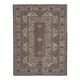 Vintage Turkish Oushak rug 217x272 cm