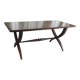 Solid wood coffee table in English style - mid 20th century.