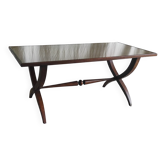 Table basse en bois massif style anglais - mid. XXeme
