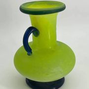 70s vase in glass paste