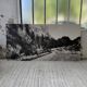 Old XXL black and white mountain photography