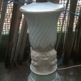 Lamp foot of the manufacture of art porcelains of Couleuvre