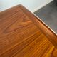 Table basse teck scandinave vintage 1960