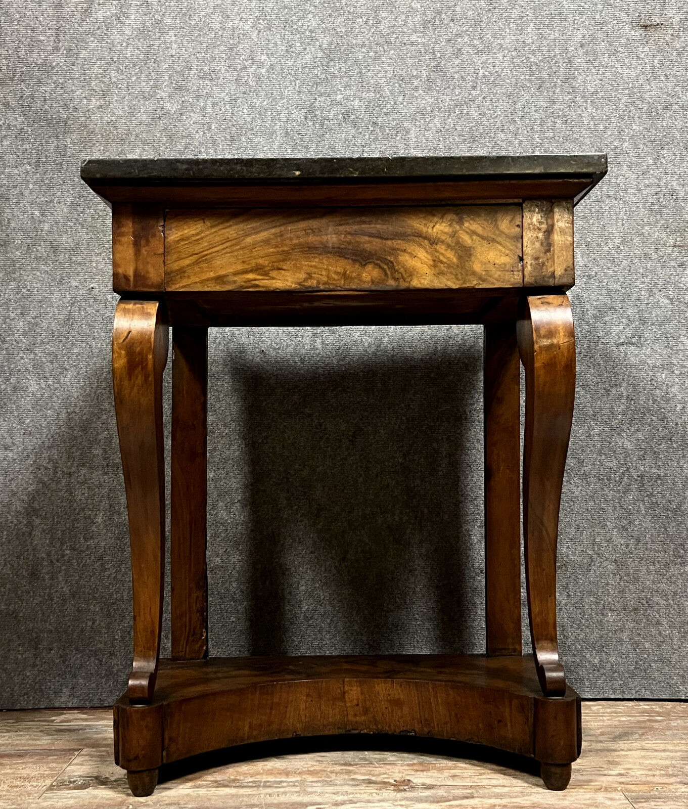 Console d'apparat époque restauration en acajou vers 1820