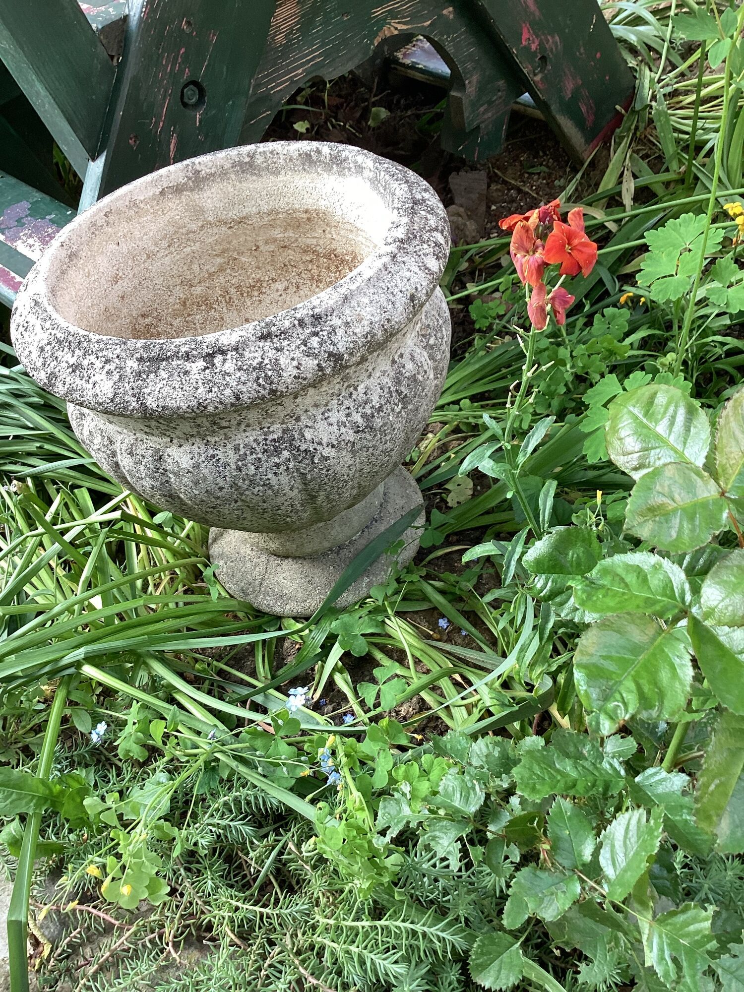 Planter basin cement Grandon Fres