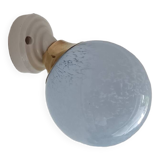 Clichy glass wall light