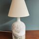 Lampe de table danoise vintage « Symétrique » par Michael Bang pour Hol