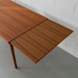 Dining table in teak by Henning Kjaernulf for Vejle Stole Møbelfabrik, Denmark, c. 1960s