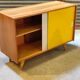 Yellow U 452 sideboard by Jiri Jiroutek for Interier Praha 1960