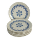 8 vintage dessert plates Dany model, Digoin Sarreguemines