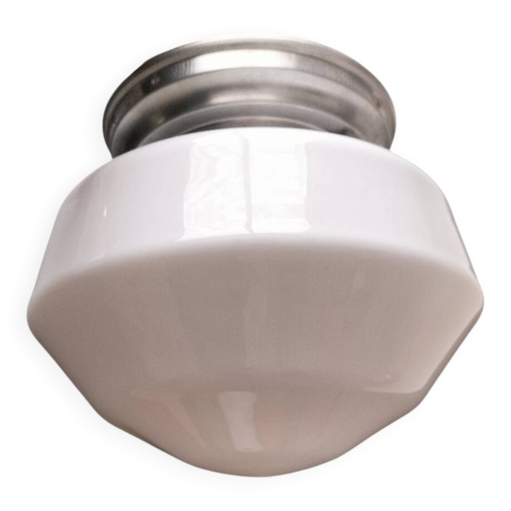 Opaline glass ceiling light