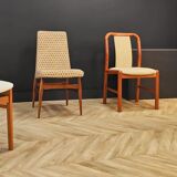 Four mid century chairs vintage