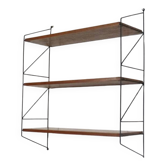Grande étagere string en teck 1960