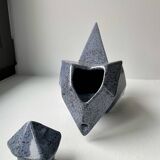 Ceramic origami tea set - Alain Guillard